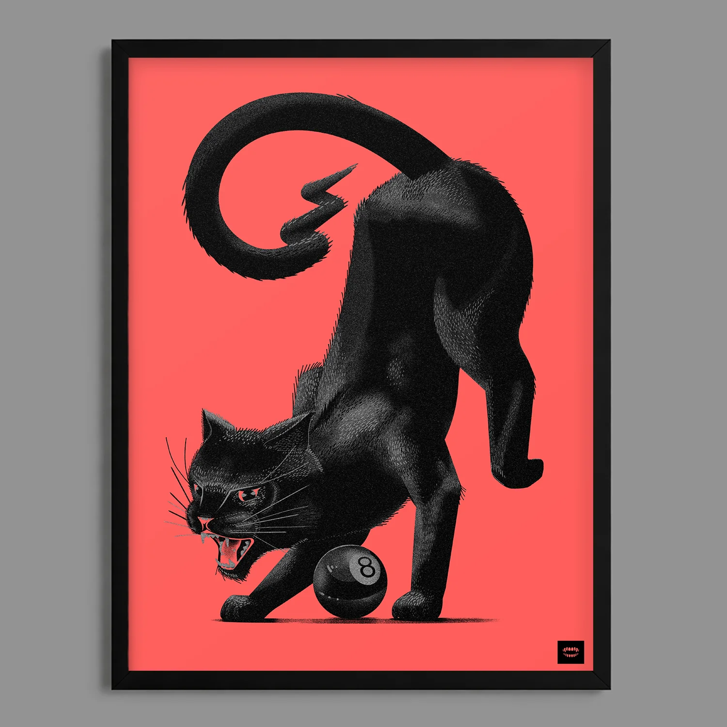 Black Cat Print - Image 3