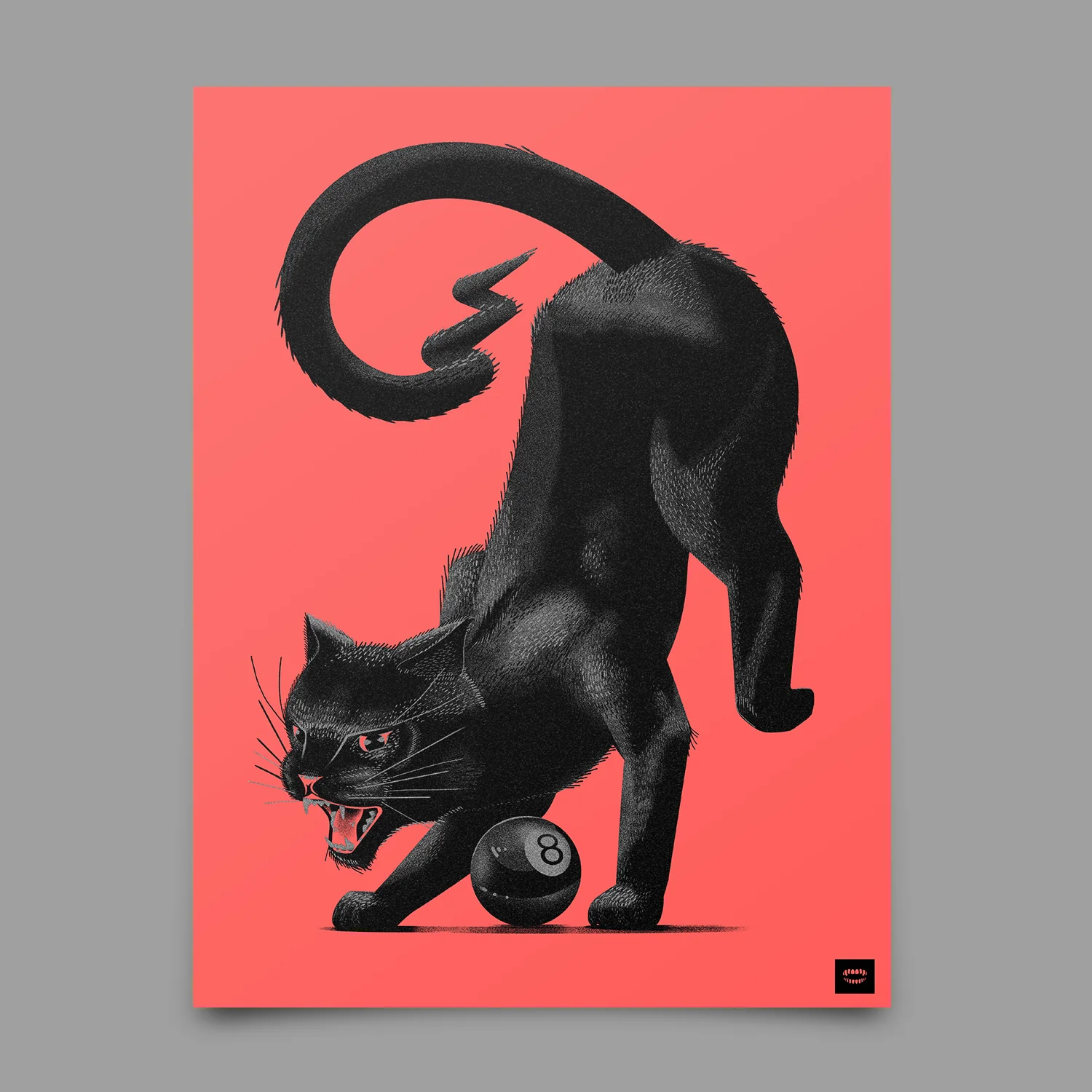Black Cat Print - Image 4