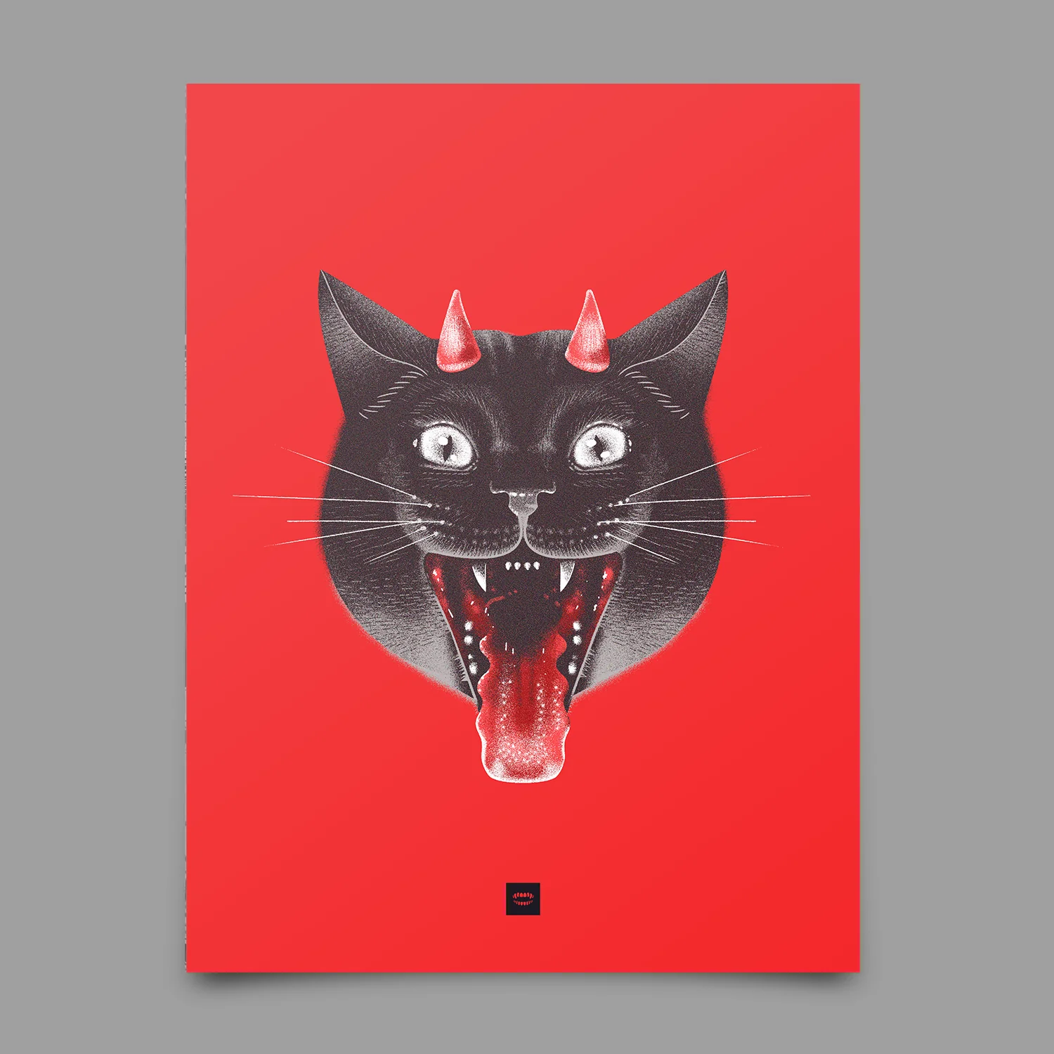 Devil Cat Print - Image 4
