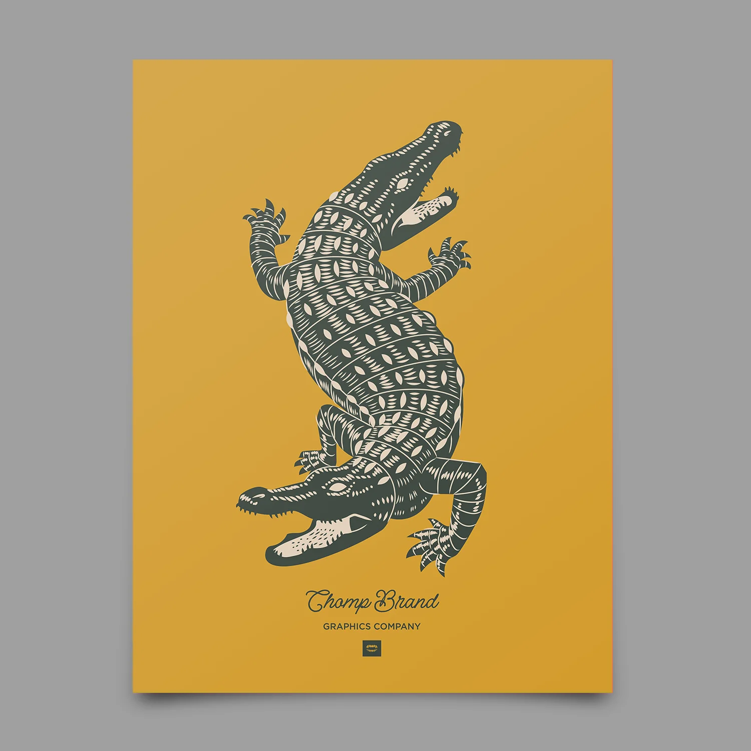Double Header Gator Print - Image 4