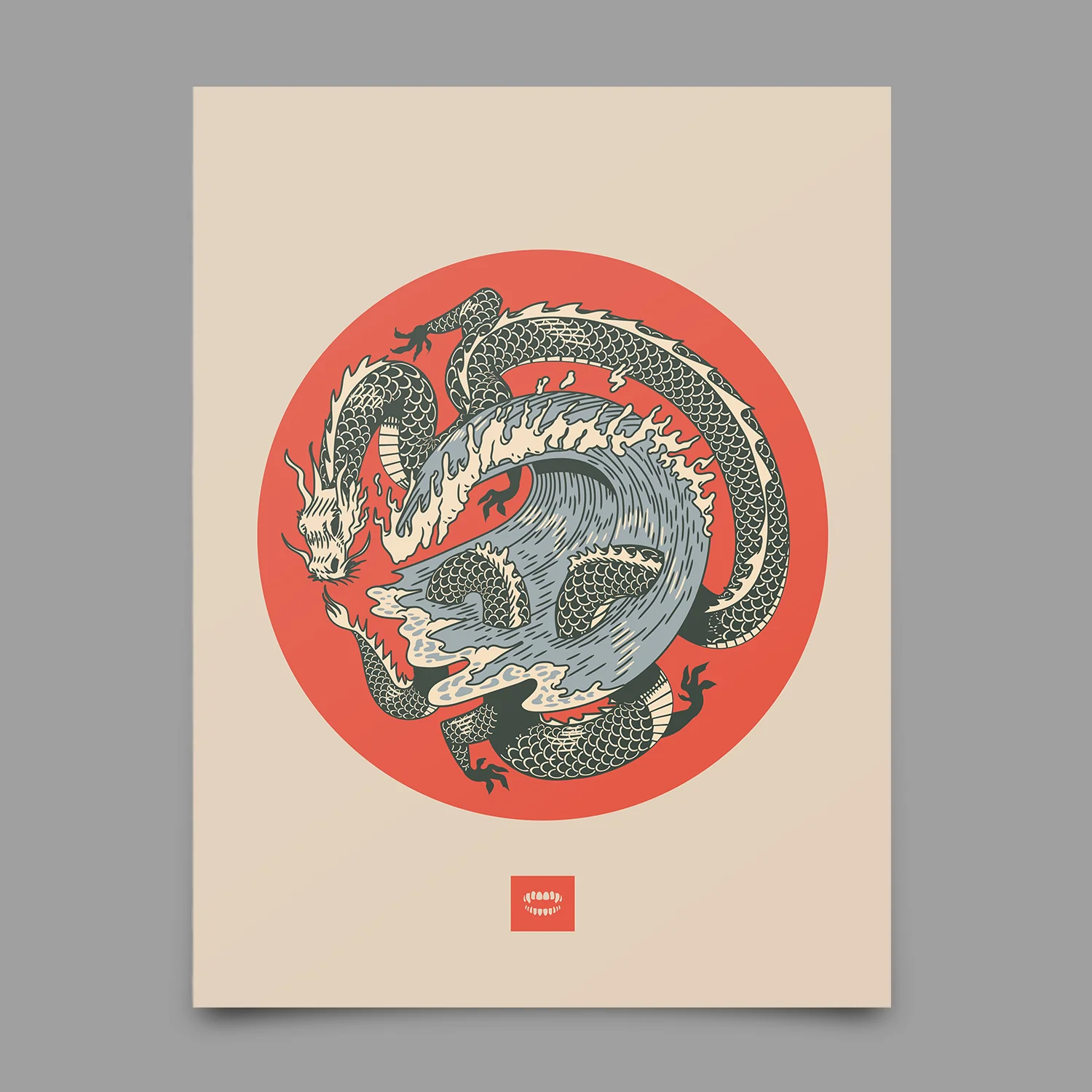 Dragon Wave Print - Image 3