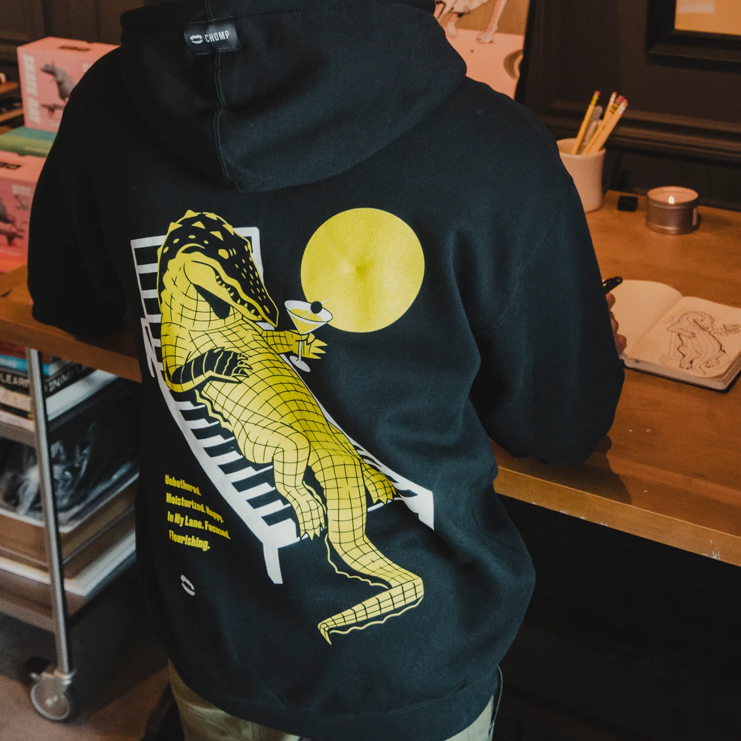 Gator Lounge Hoodie - Image 3