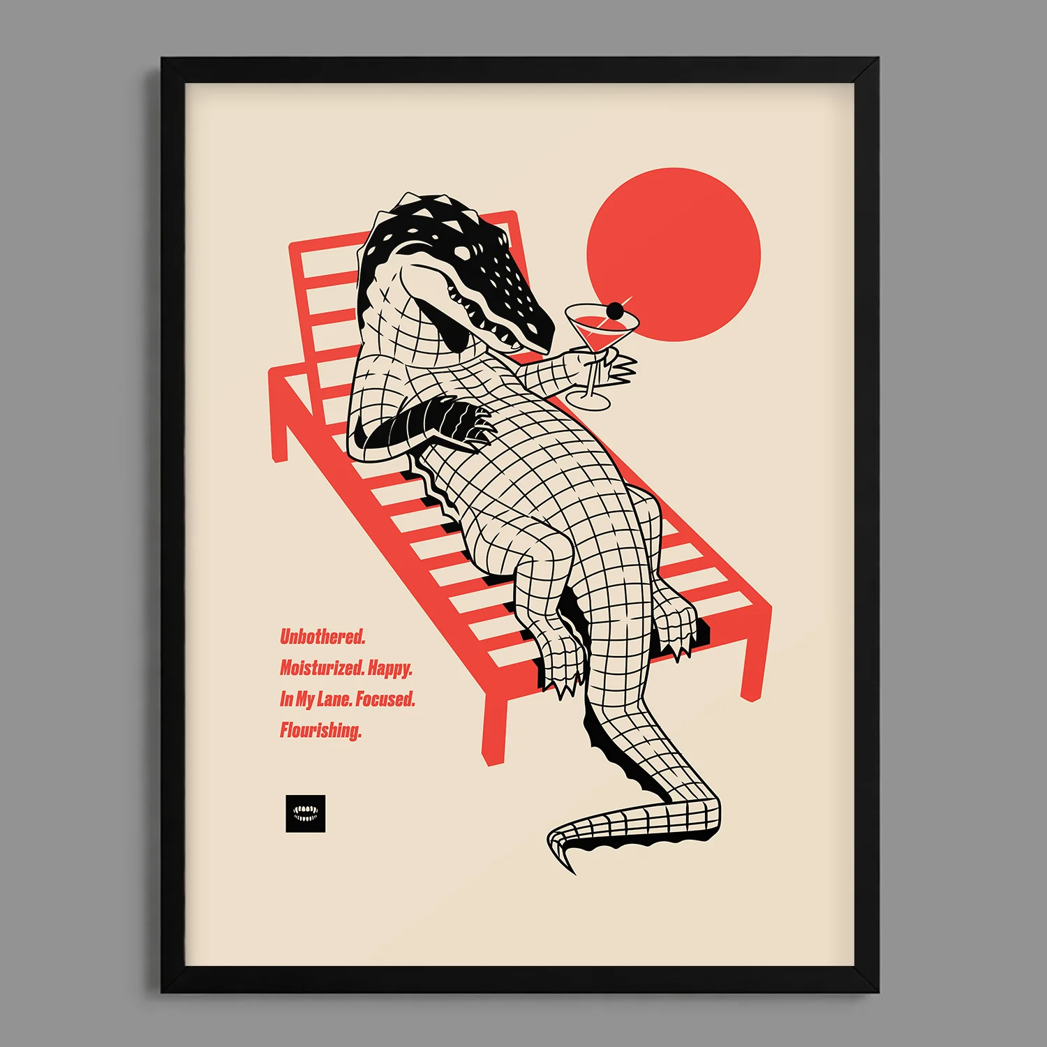 Gator Lounge Print - Image 3