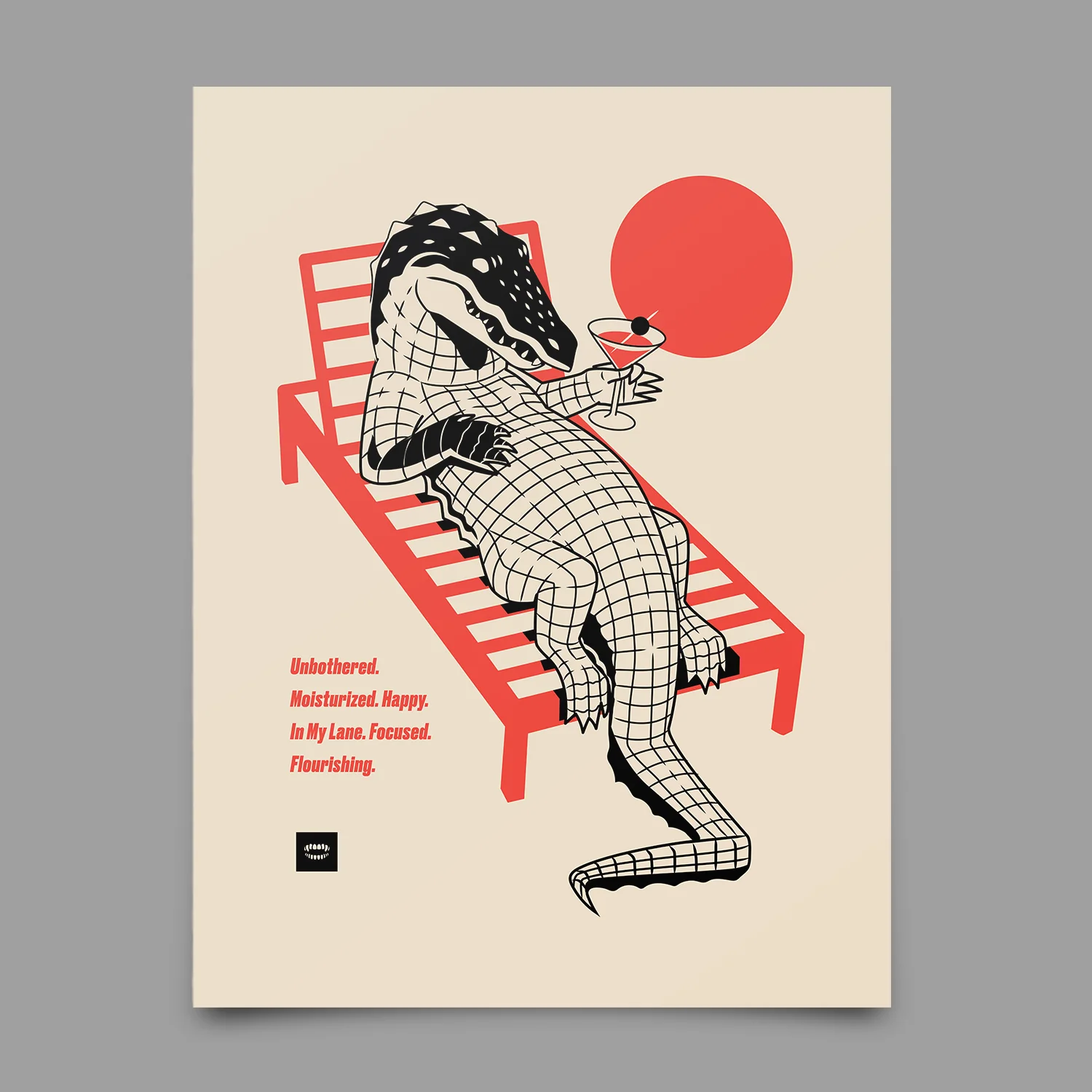 Gator Lounge Print - Image 4