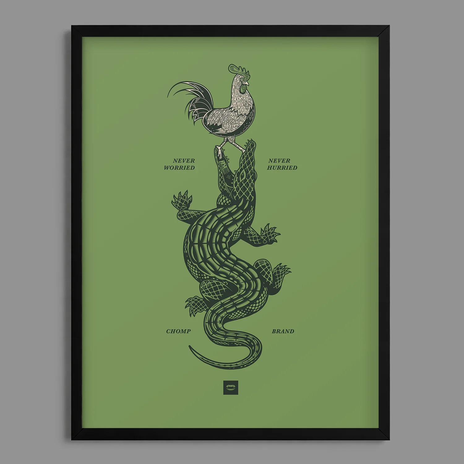 Gator Rooster Print - Image 4