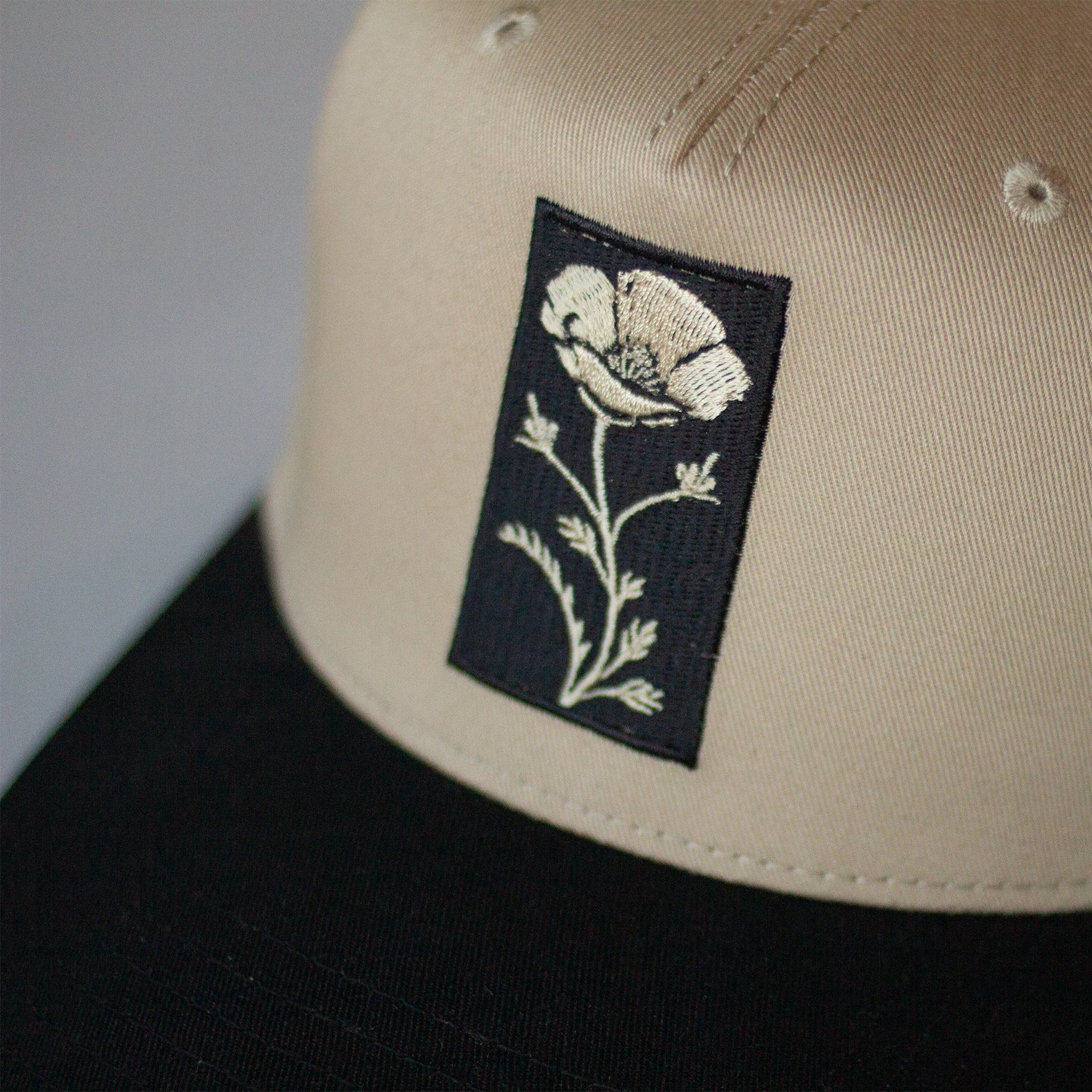 Poppy Birds Hat [KHAKI] - Image 3