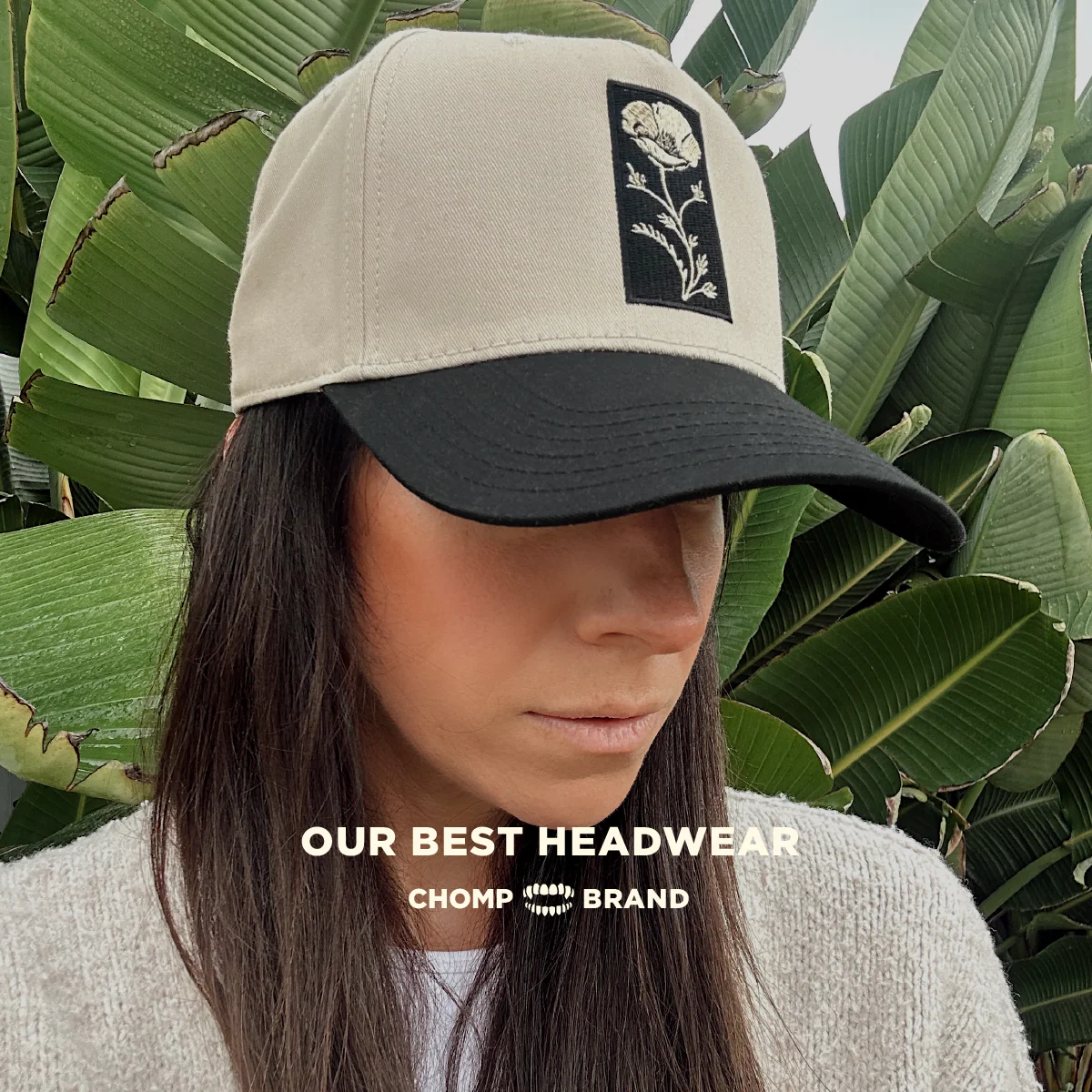 Poppy Birds Hat [KHAKI] - Image 5