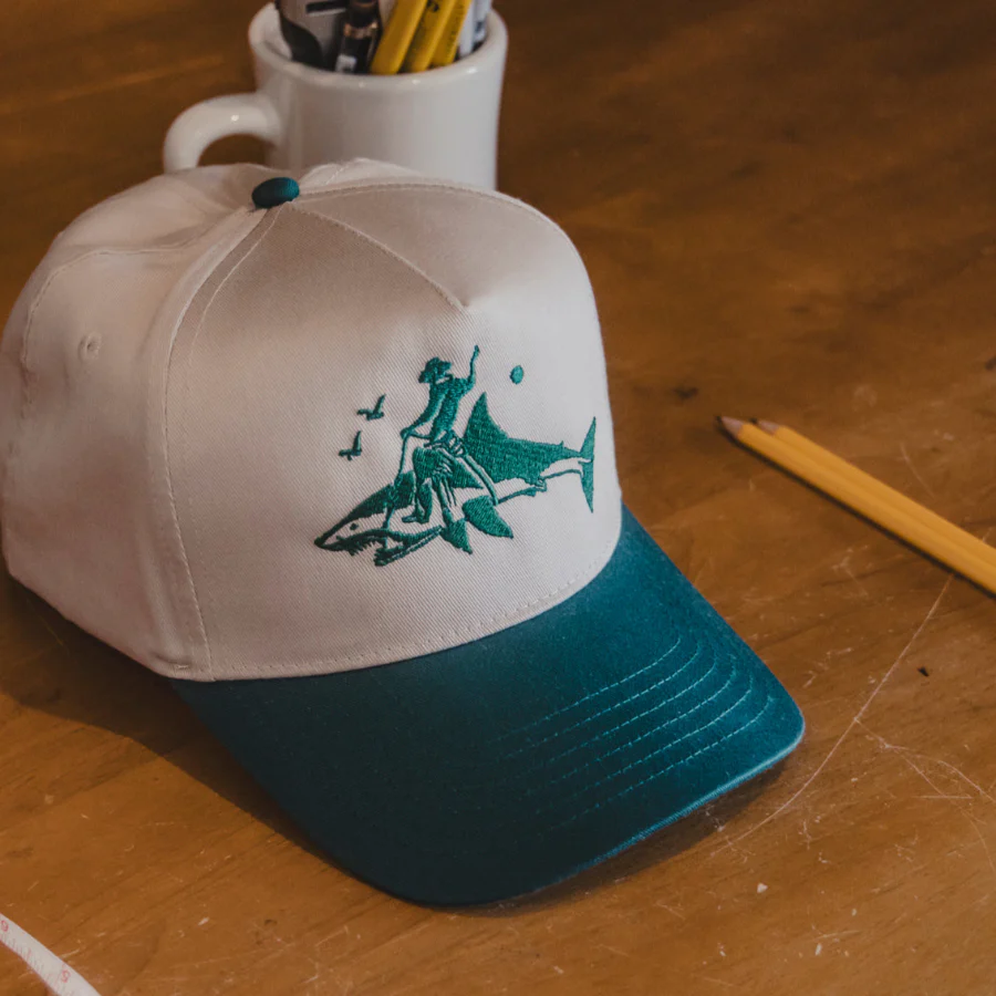 Ride Sharks Hat [KHAKI] - Image 3