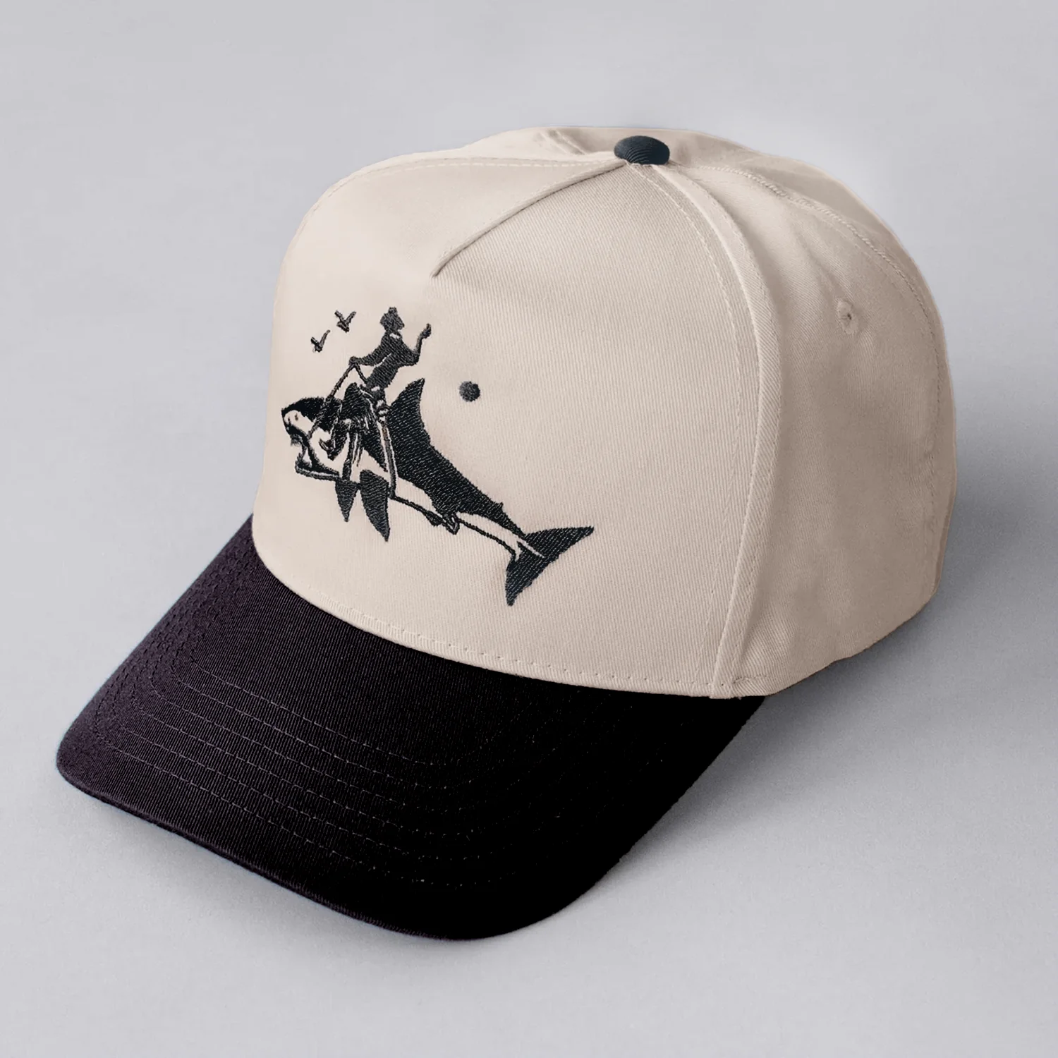 Ride Sharks Hat [KHAKI] - Image 4