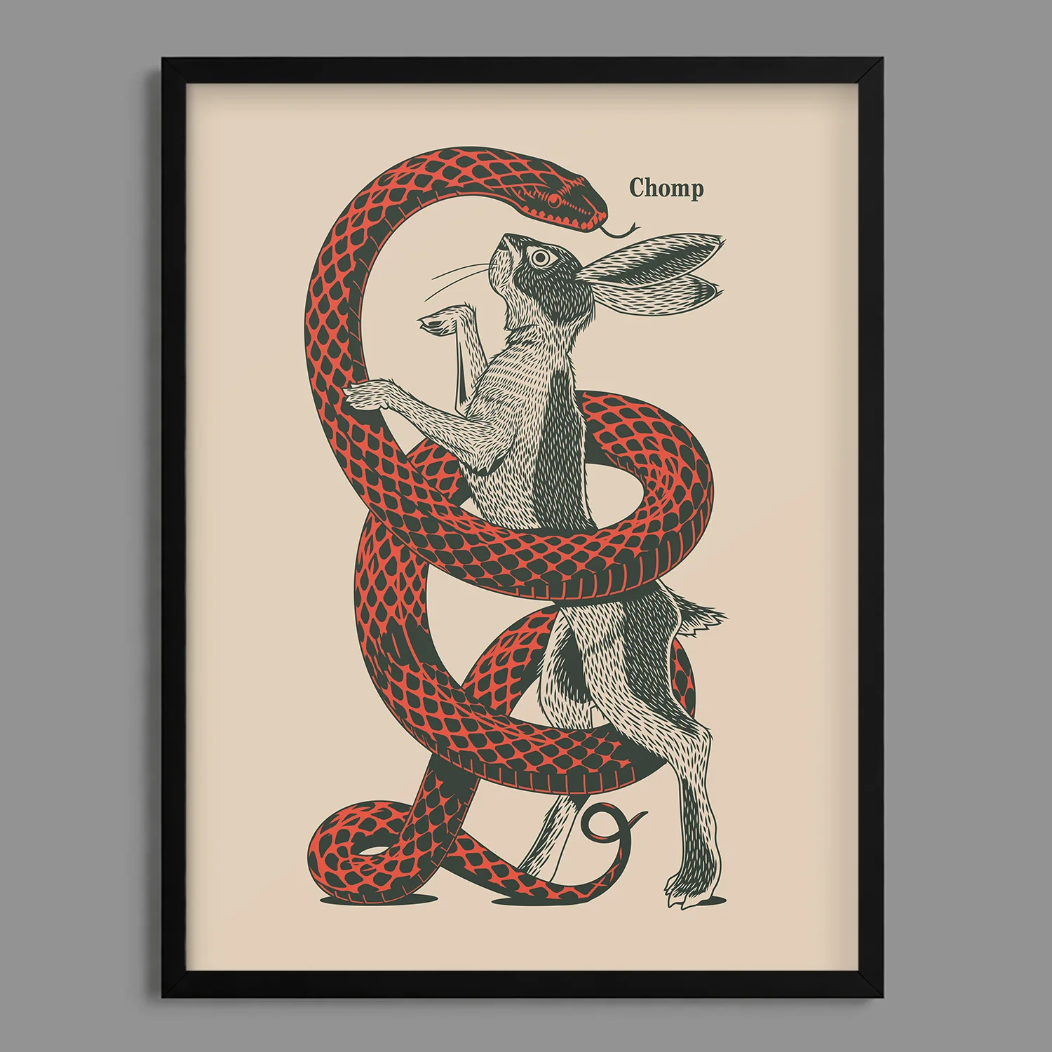 Snake Hare Print - Image 4