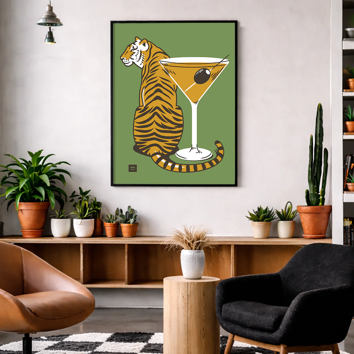Tiger Tini Print - Image 3